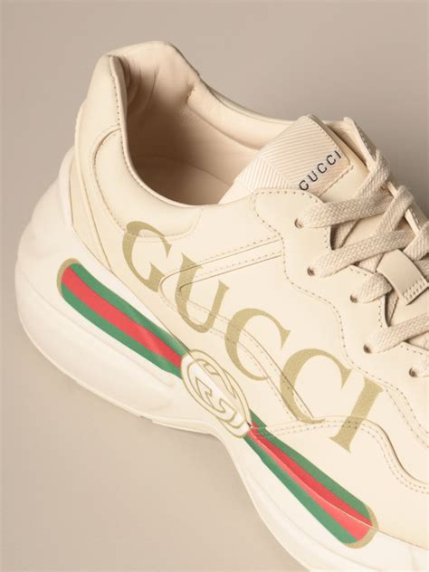 Gucci rhyton leather shoes